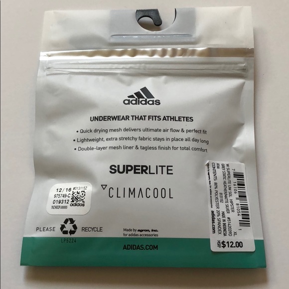 NWTAdidas SuperLite Hipster Underwear - Picture 3 of 7